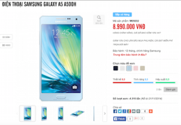 Smartphone kim loại nguyên khối của Samsung lộ giá trước ngày lên kệ